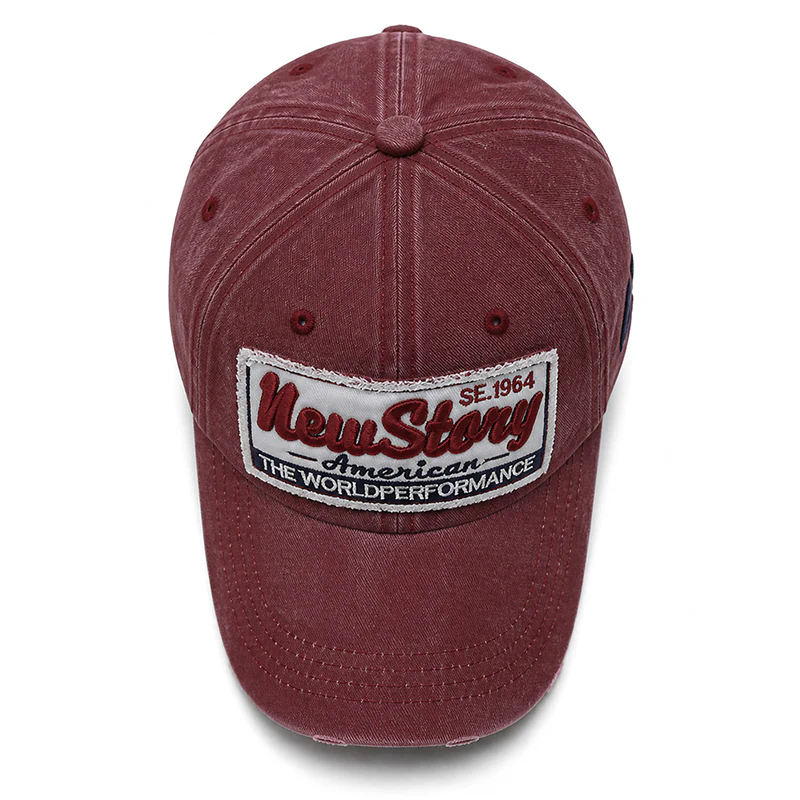 CP1344 Retro Washed Cotton Baseball Cap - Image 6