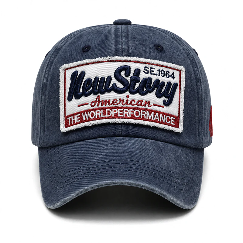 CP1345 Retro Washed Cotton Baseball Cap - Image 5