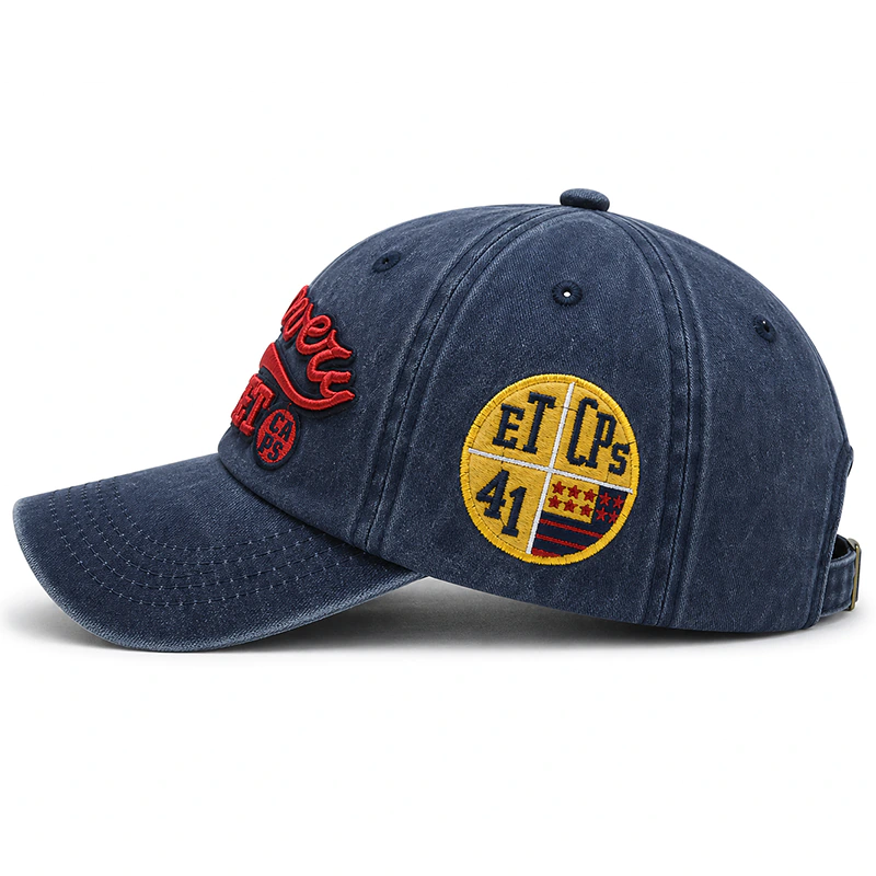 CP1346 Retro Washed Cotton Baseball Cap - Image 5