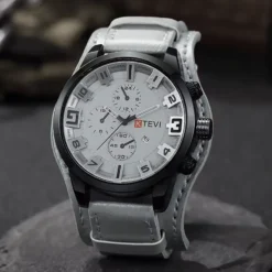 K1164 KTEVI Premium Analog Wristwatch with Calendar