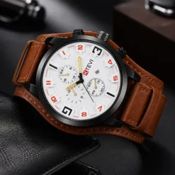 K1165 KTEVI Premium Analog Wristwatch with Calendar - Image 4