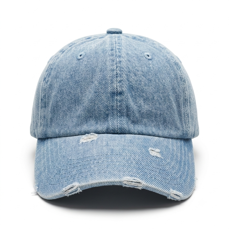CP1338 Premium Vintage Washed Denim Cap