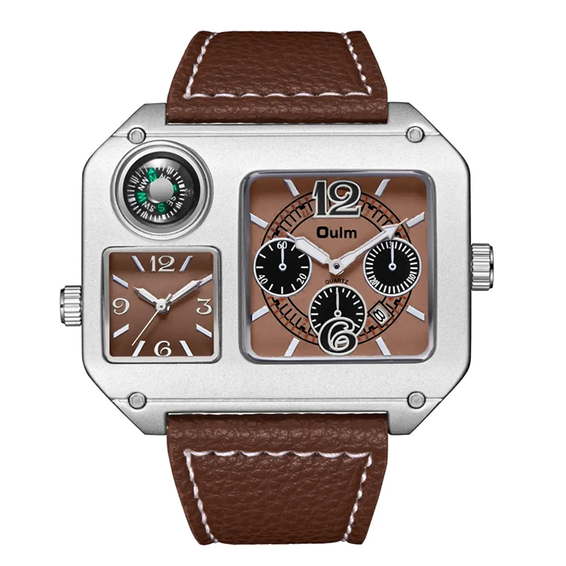 UM41 Oulm Multi Dial Premium Fashion Watch for Men