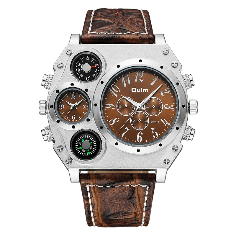 UM42 Oulm Multi Dial Premium Fashion Watch for Men