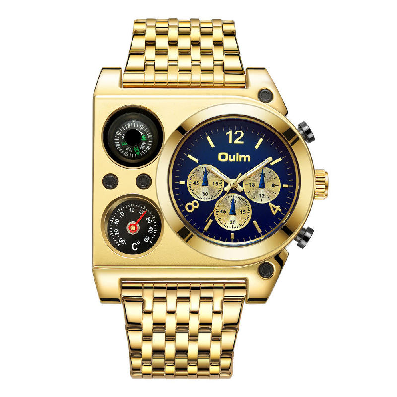 UM40 OULM Luxury Outdoor Dual Time Compass Watch