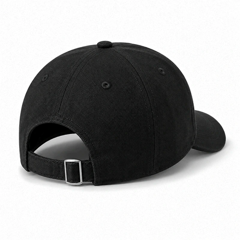 CP1351 Premium Cat Print Black Baseball Cap - Image 4