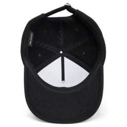 CP1350 Route 66 Logo Black Cotton Baseball Cap - Image 6