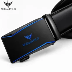 WILLIAMPOLO Premium Genuine Leather Automatic Buckle Belt B9019 - Image 4