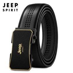 Jeep Spirit Genuine Leather Automatic Buckle Belt B9020