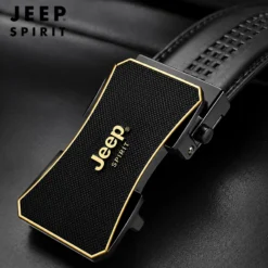 Jeep Spirit Genuine Leather Automatic Buckle Belt B9020 - Image 3