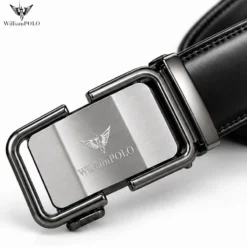 WILLIAMPOLO Premium Genuine Leather Automatic Buckle Belt B9022 - Image 2