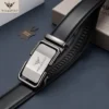 WILLIAMPOLO Premium Genuine Leather Automatic Buckle Belt B9022