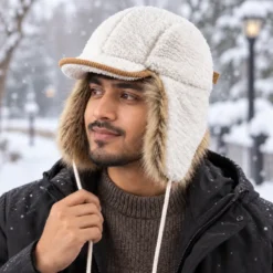 CP1357 Unisex Winter Trapper Hat Warm, Stylish & Outdoor Ready - Image 4