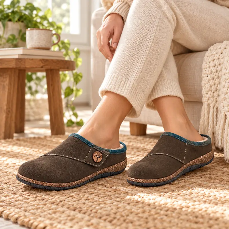 Z7003 Premium Leather Export Unisex Slip-On Shoe - Image 4