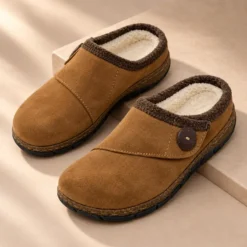 Z7005 Premium Leather Export Unisex Slip-On Shoe